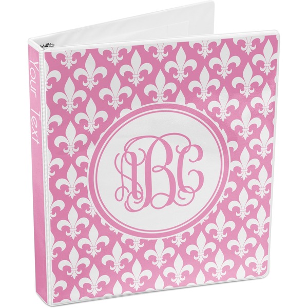 Fleur De Lis 3-Ring Binder 3/4 - Main