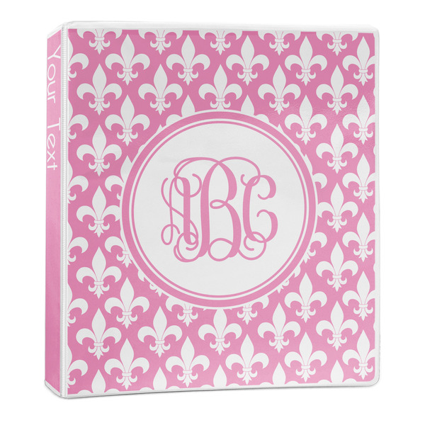 Fleur De Lis 3-Ring Binder Main- 1in