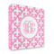 Fleur De Lis 3 Ring Binder - Full Wrap - 2" (Personalized)