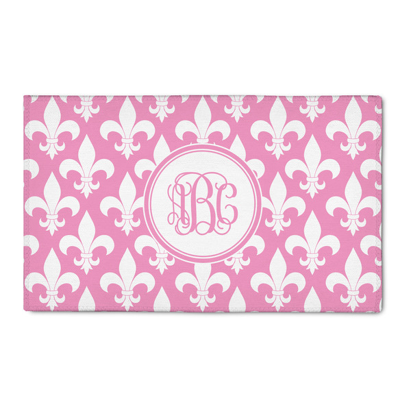 Custom Fleur De Lis 3' x 5' Indoor Area Rug (Personalized)