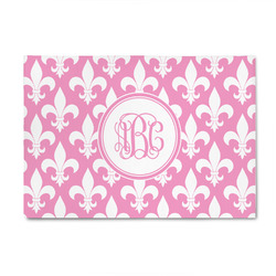 Fleur De Lis 4' x 6' Indoor Area Rug (Personalized)