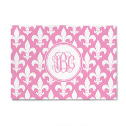 Fleur De Lis 4' x 6' Patio Rug (Personalized)