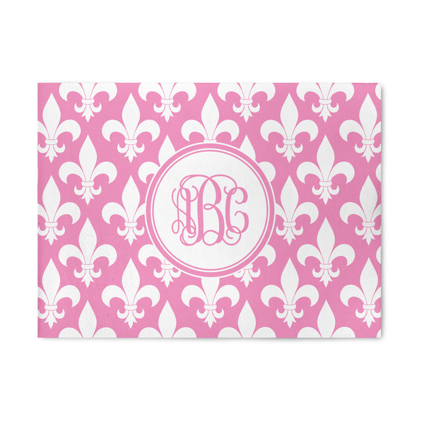 Custom Fleur De Lis Area Rug (Personalized)