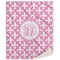Fleur De Lis Sherpa Throw Blanket - 60"x80" (Personalized)