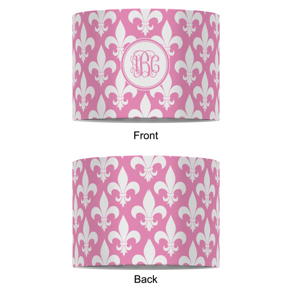 Fleur De Lis 8" Drum Lampshade - APPROVAL (Fabric)