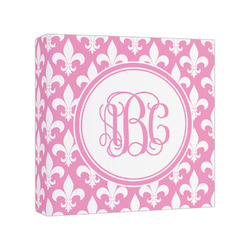 Fleur De Lis Canvas Print - 8x8 (Personalized)