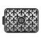 Fleur De Lis Aluminum Baking Pan with Black Lid (Personalized)