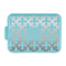 Fleur De Lis Aluminum Baking Pan with Teal Lid (Personalized)