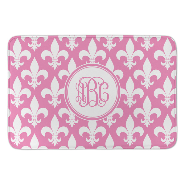 Custom Fleur De Lis Anti-Fatigue Kitchen Mat (Personalized)