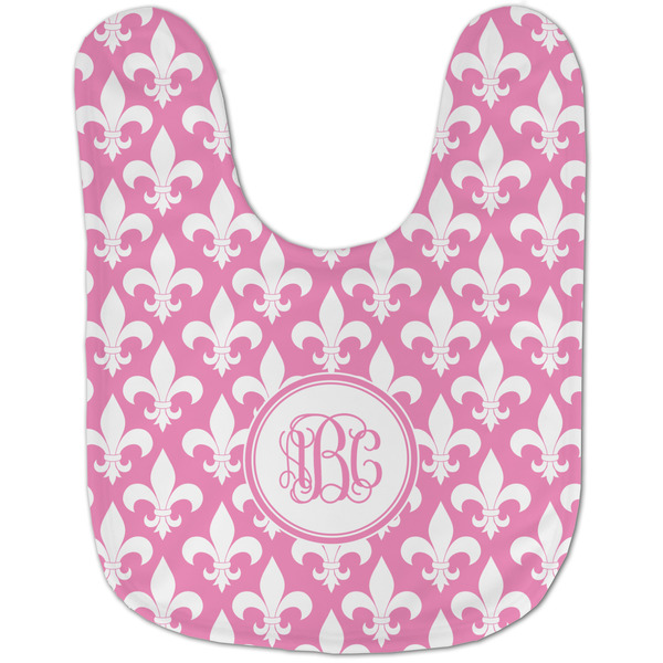Fleur De Lis Baby Bib - AFT flat