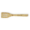 Fleur De Lis Bamboo Slotted Spatulas - Double Sided - FRONT