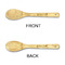 Fleur De Lis Bamboo Spoons - Double Sided - APPROVAL