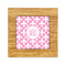 Fleur De Lis Bamboo Trivet with 6" Tile - FRONT