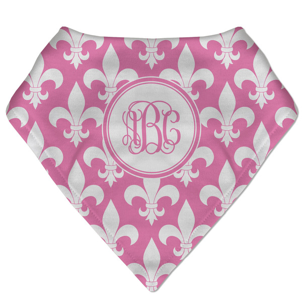 Custom Fleur De Lis Bandana Bib (Personalized)