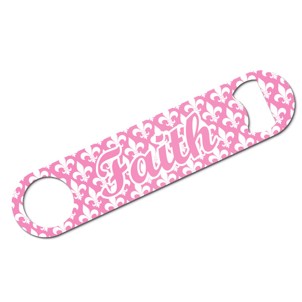 Custom Fleur De Lis Bar Bottle Opener w/ Monogram