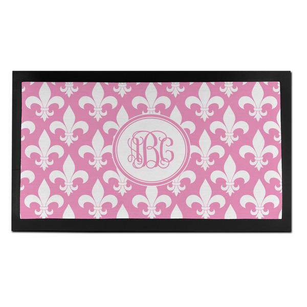 Custom Fleur De Lis Bar Mat - Small (Personalized)