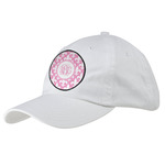 Fleur De Lis Baseball Cap - White (Personalized)