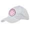 Fleur De Lis Baseball Cap - White (Personalized)