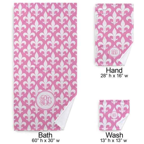 Fleur De Lis Bath Towel Sets - 3-piece - Approval
