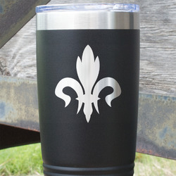 Fleur De Lis 20 oz Stainless Steel Tumbler