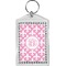 Fleur De Lis Bling Keychain (Personalized)