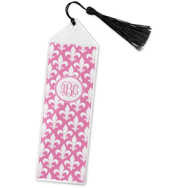 Custom Fleur De Lis Book Mark w/Tassel (Personalized)