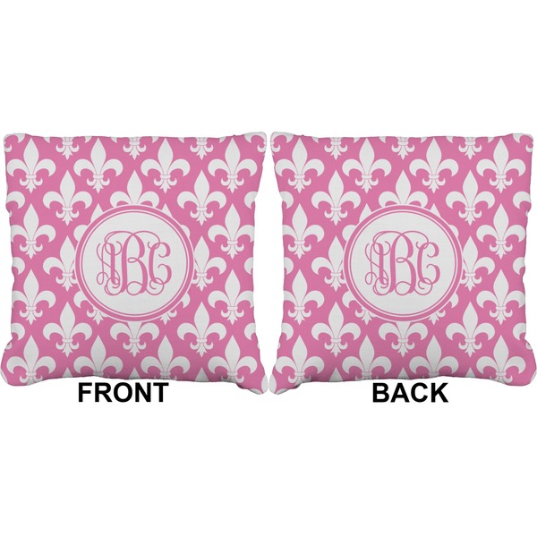 Fleur De Lis Burlap Pillow Approval