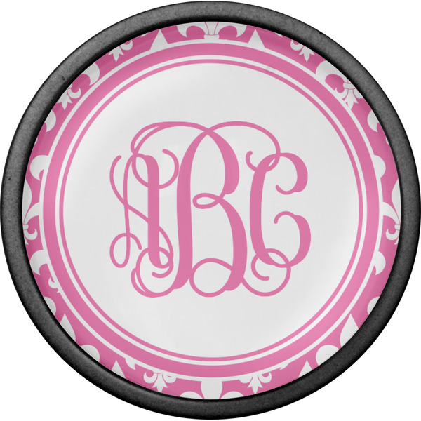 Fleur De Lis Cabinet Knob - Black - Front