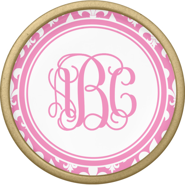 Fleur De Lis Cabinet Knob - Gold - Front