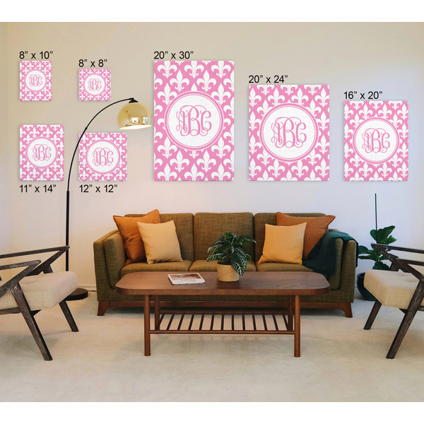 Fleur De Lis Canvas Prints - Multiple Sizes