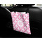 Fleur De Lis Car Bag - In Use