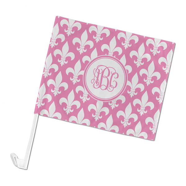 Custom Fleur De Lis Car Flag (Personalized)
