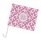 Fleur De Lis Car Flag (Personalized)