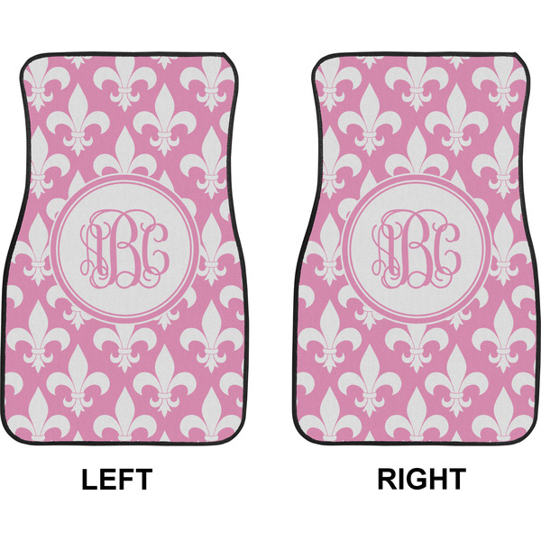 Fleur De Lis Car Mat Front - Approval