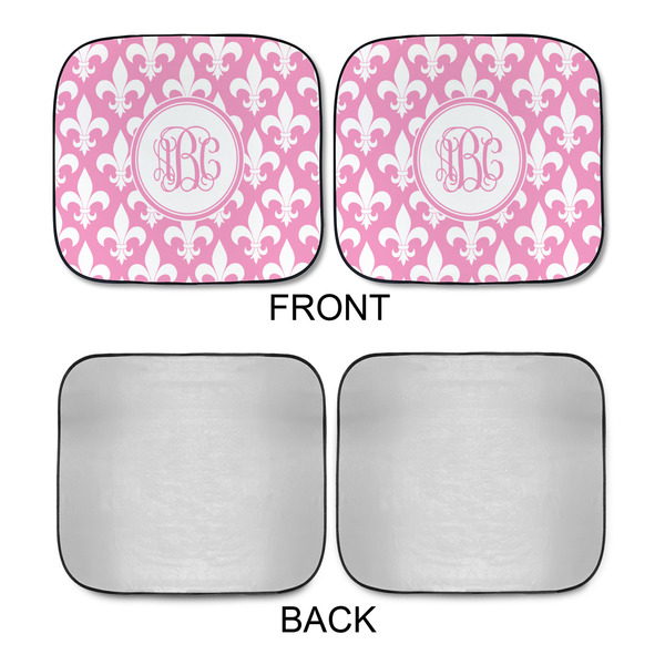 Fleur De Lis Car Sun Shades - APPROVAL