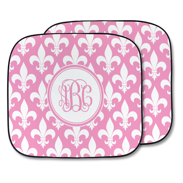 Custom Fleur De Lis Car Sun Shade - Two Piece (Personalized)