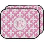 Fleur De Lis Car Floor Mats (Back Seat) (Personalized)