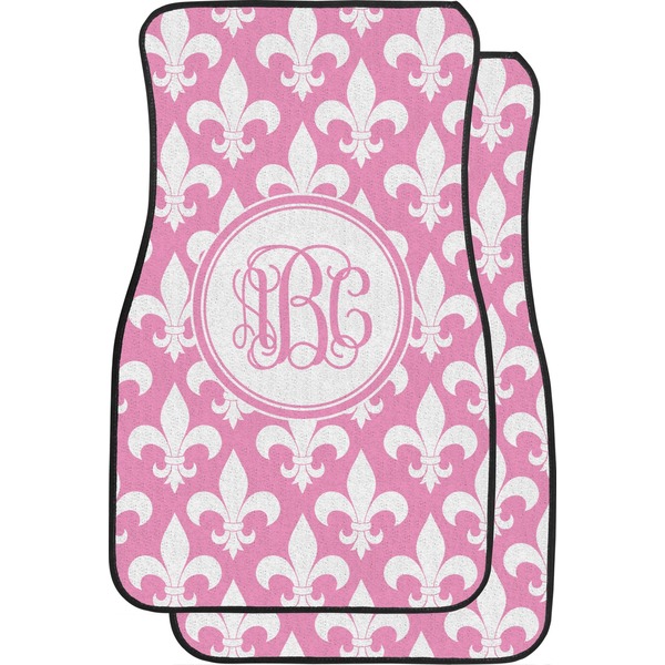 Custom Fleur De Lis Car Floor Mats (Personalized)