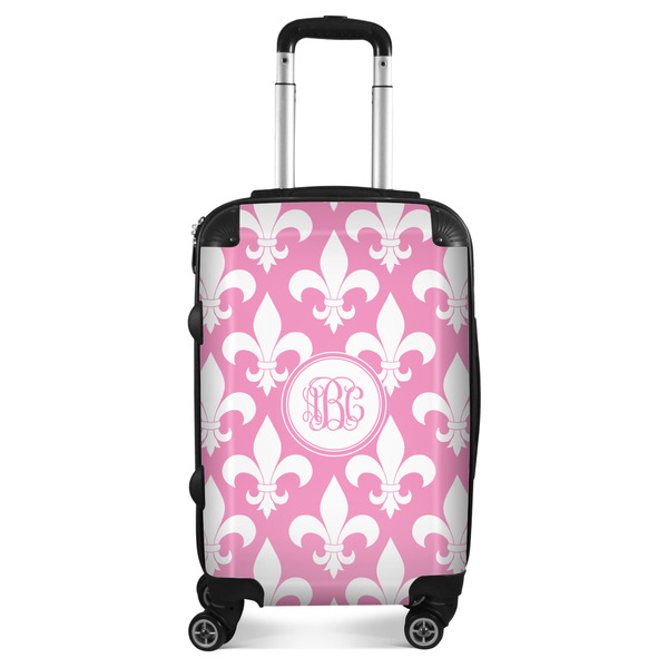 Custom Fleur De Lis Suitcase (Personalized)