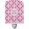 Fleur De Lis Ceramic Night Light (Personalized)