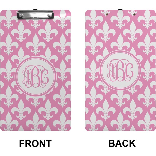 Fleur De Lis Clipboard (Legal) (Front + Back)
