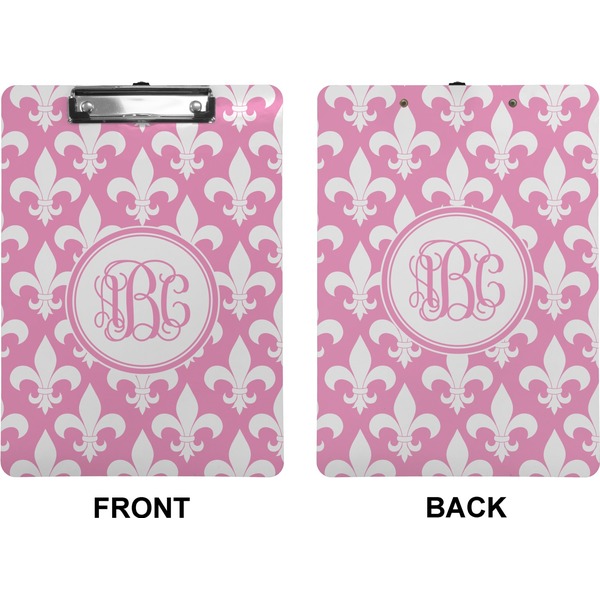 Fleur De Lis Clipboard (Letter) (Front + Back)