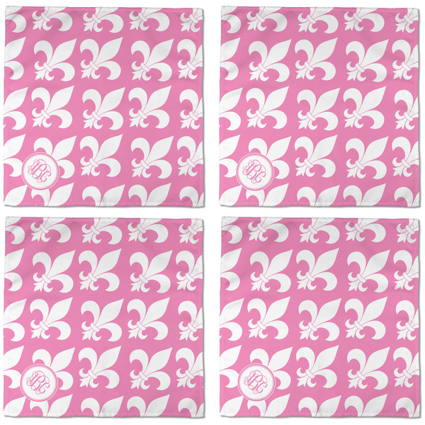 Fleur De Lis Cloth Napkins - Personalized Dinner (APPROVAL) Set of 4