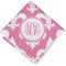 Fleur De Lis Cloth Cocktail Napkin - Single w/ Monogram
