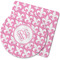 Fleur De Lis Rubber Backed Coaster (Personalized)