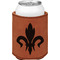 Fleur De Lis Leatherette Can Sleeve - Single Sided