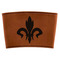 Fleur De Lis Leatherette Cup Sleeve