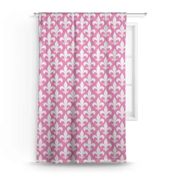 Custom Fleur De Lis Curtain - 50"x84" Panel
