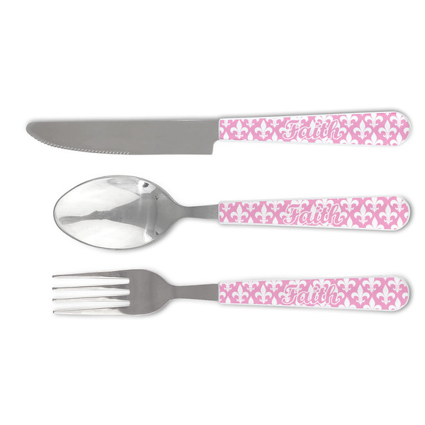 Custom Fleur De Lis Cutlery Set (Personalized)