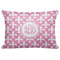 Fleur De Lis Decorative Baby Pillowcase - 16"x12" w/ Monogram